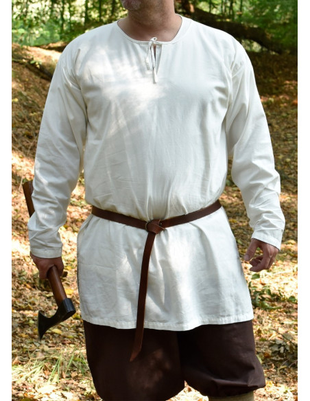 Tunique médiévale blanche, Gunther