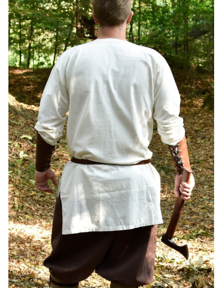 Tunique médiévale blanche, Gunther