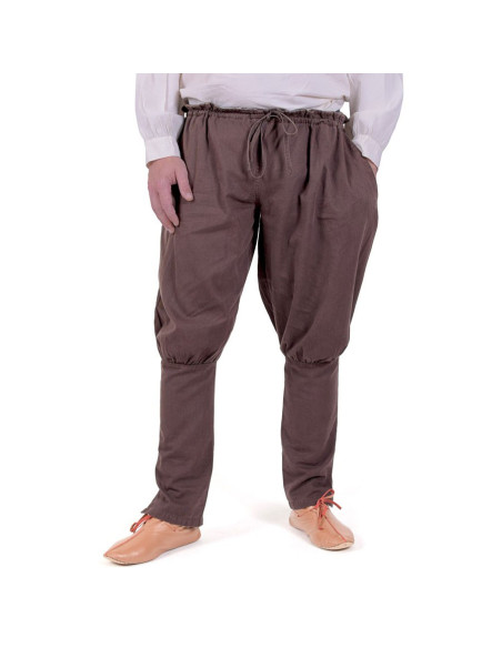 Pantalon viking Olaf, marron
