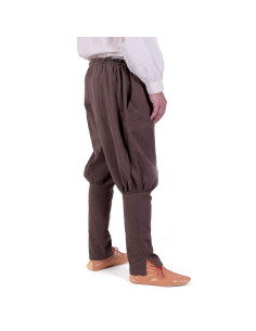 Pantalon viking Olaf, marron 2