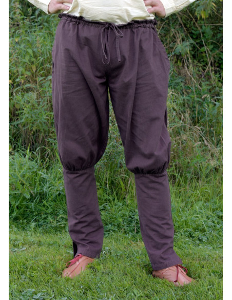 Pantalon viking Olaf, marron