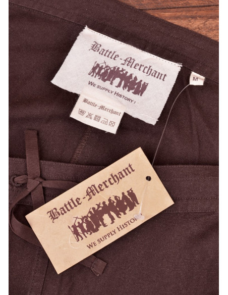 Pantalon viking Olaf, marron