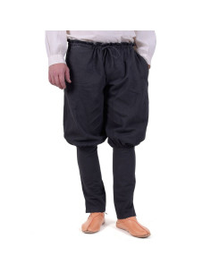 Pantalon viking Olaf, noir