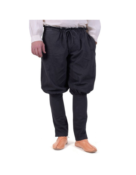 Pantalon viking Olaf, noir