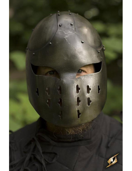 Casque de mercenaire berserker