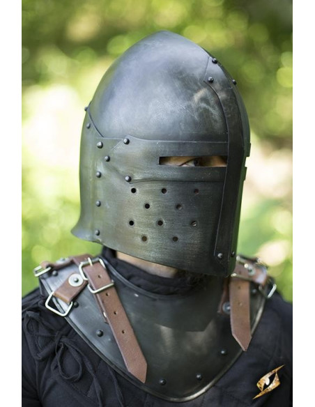 Casque Templier Pain de Sucre, Dark Epic