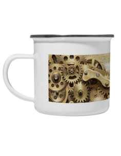 Tasse en laiton SteamPunk Vintage