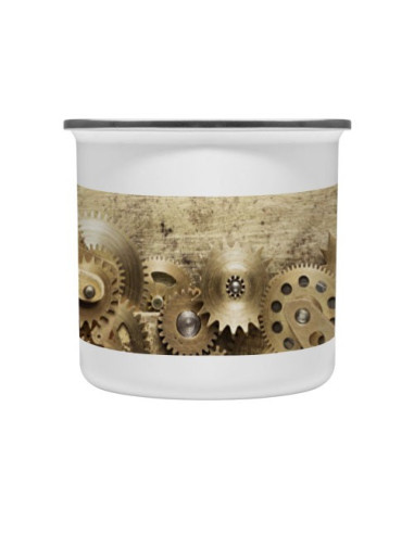 Tasse en laiton SteamPunk Vintage