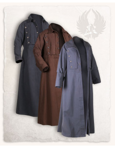 Manteau médiéval Kandor, marron 2