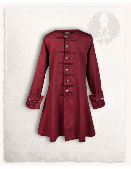 Redingote pirate Enigo, Bordeaux