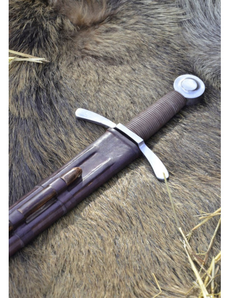 Épée des croisés, avec fourreau