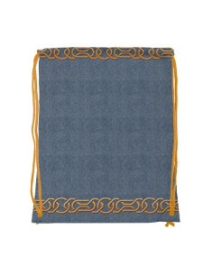 Sac à dos à cordon trisquette celtique (34x42 cms.) 2