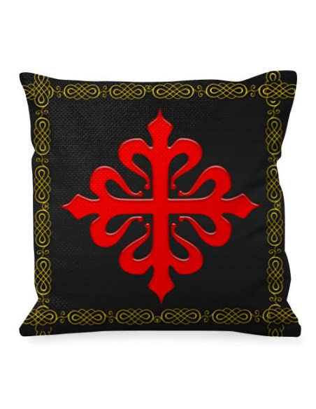 Coussin croix Ordre de Calatrava