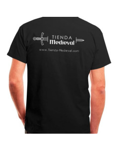T-shirt noir Medieval-Shop 2