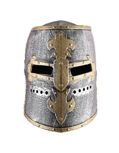 Casque de chevalier médiéval pour enfants