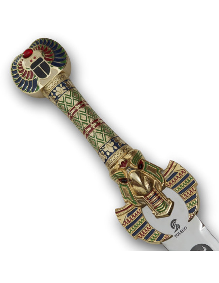 Épée égyptienne de Toutankhamon, 90 cm. Épée égyptienne de Toutankhamon, 90 cm.
