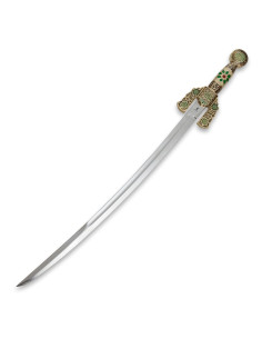 Épée arabe décorée, 84 cm.