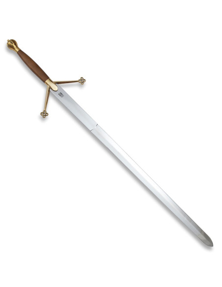 Épée écossaise Claymore manche en bois, 133 cm.