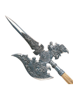 Hallebarde médiévale décorative, XVIe siècle
