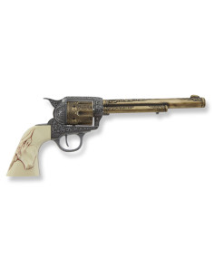 Colt 45 PeaceMaker revolver long buffalo grip, 27 cms.
