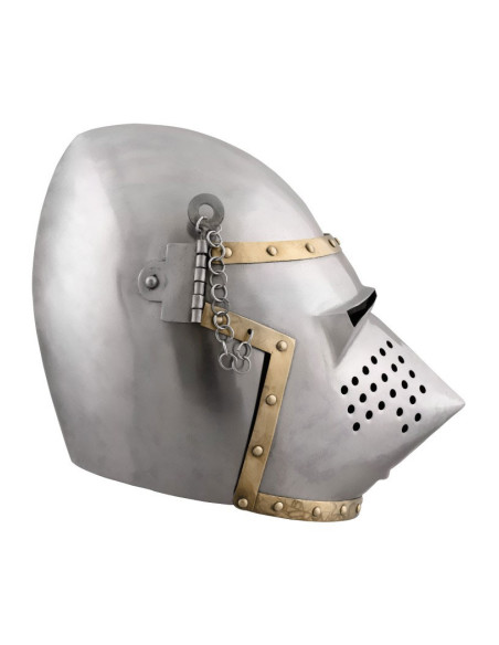 Picudo bacinet avec visionneuse, année 1390