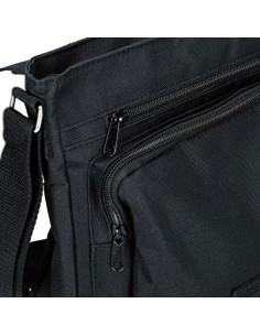 Sac noir Celtic Trisqueta (26x26 cms.) 2