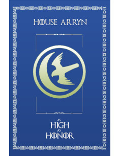 Bannière Game of Thrones Maison Arryn (75x115 cm.)