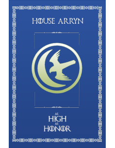 Bannière Game of Thrones Maison Arryn (75x115 cms.)