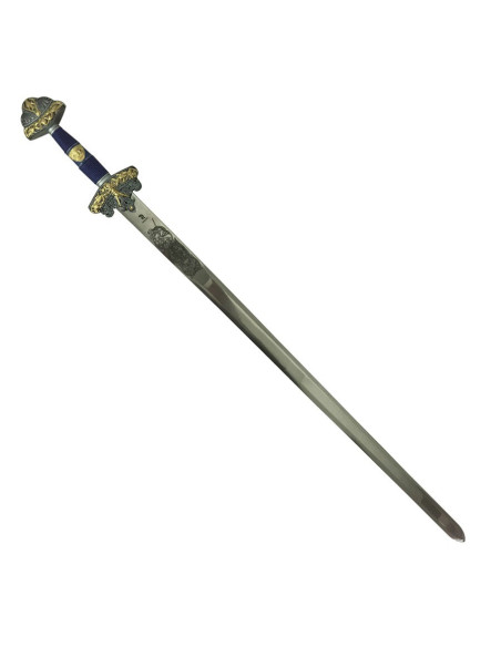 Épée d'Odin décorée, avec fourreau