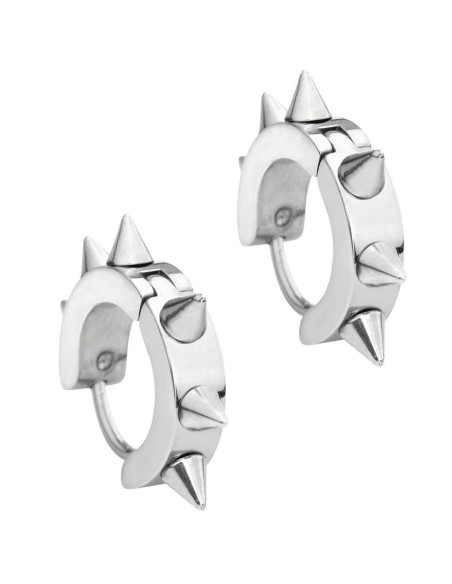 Boucles d'oreilles gothiques en argent