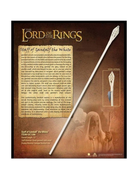 Bâton officiel de Gandalf le Blanc