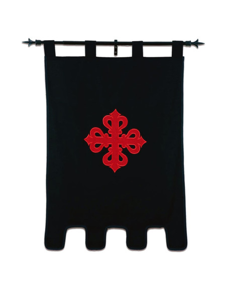 Bannière de l'Ordre de Calatrava (103 x 68 cm.)