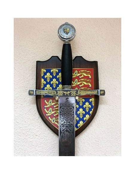 Présentoir mural épée Excalibur
