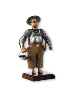 Figure Sancho Panza, rustique