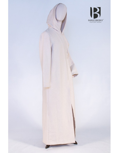 Tunique à capuche Renaud, blanc cassé