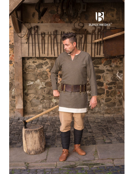 Tunique Courte Tyr, Olive-Grey