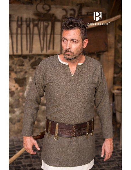 Tunique Courte Tyr, Olive-Grey