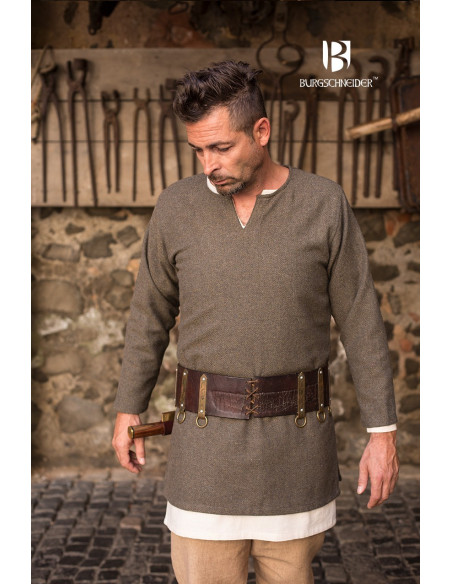 Tunique Courte Tyr, Olive-Grey