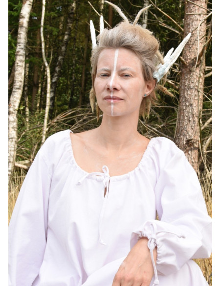 Chemise de nuit Viking Ana, blanche