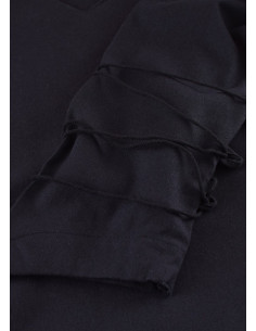 Chemisier médiéval Aila, noir 2