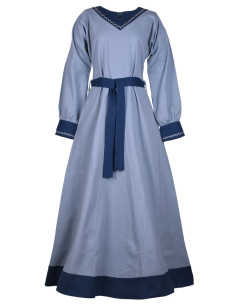 Robe viking Jona, bleue