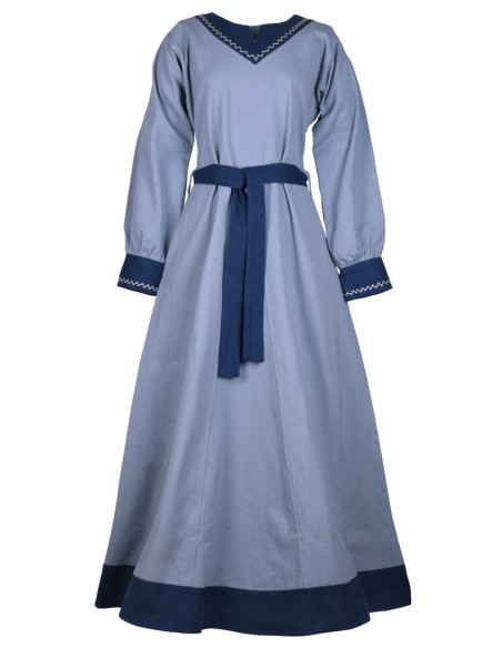 Robe viking Jona, bleue