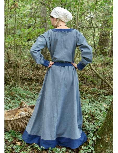 Robe viking Jona, bleue