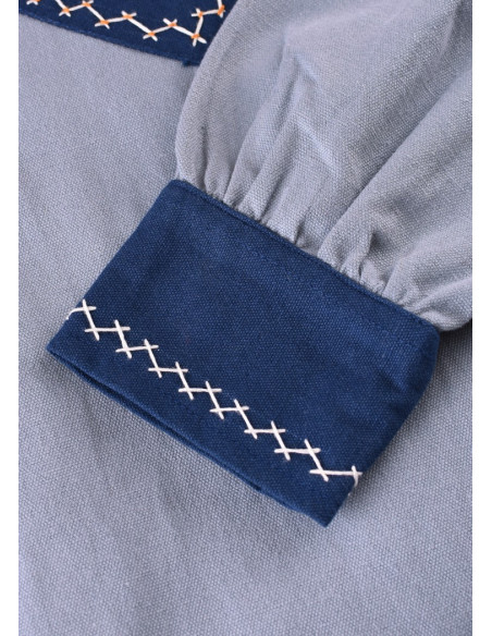 Robe viking Jona, bleue