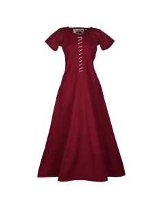 Robe médiévale à manches courtes, Ava