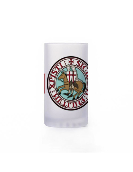 Chope à bière Templiers, verre...