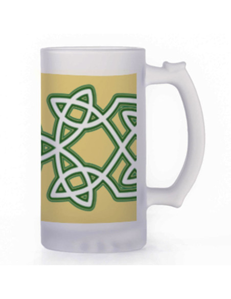 Chope à bière Celtic Knots, verre...