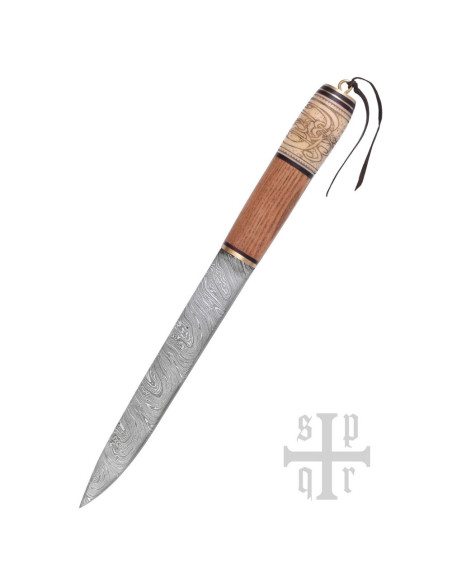 Couteau Viking, Acier Damas