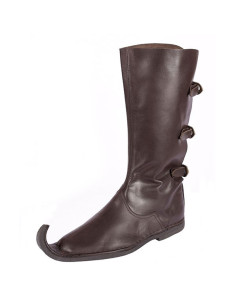 Bottes hautes pointues, Poulaines