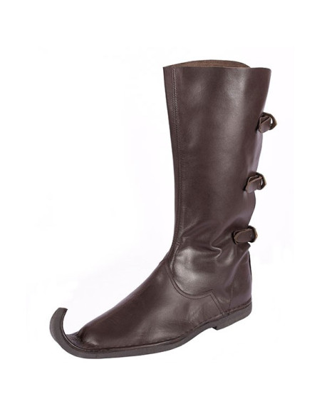 Bottes hautes pointues, Poulaines